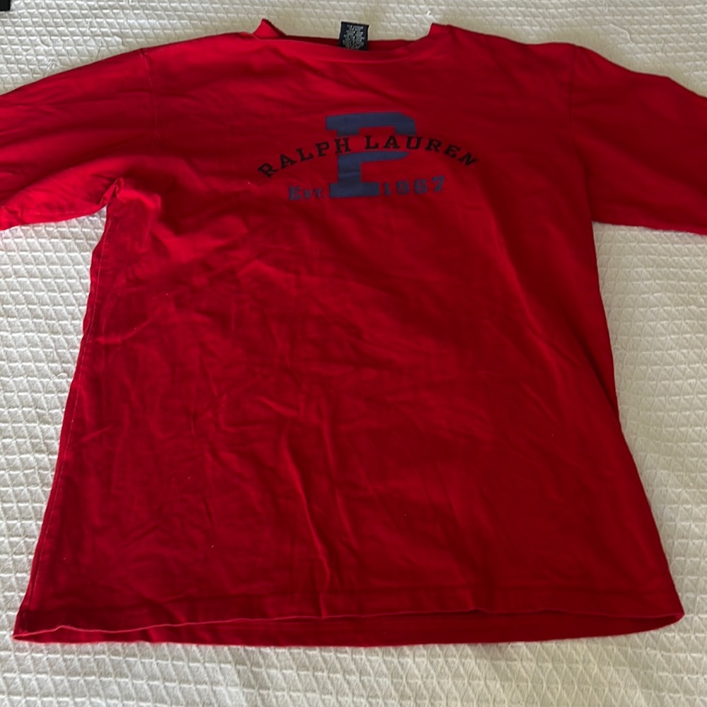 Polo Ralph Lauren red tshirt